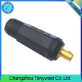 Tig copper welding connector male female